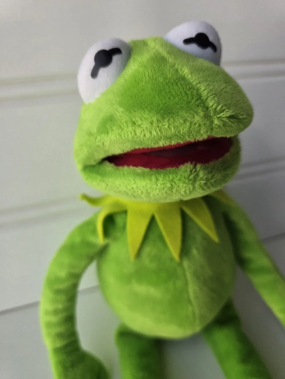 Disney Muppets 2013 Ty Beanie Kermit the Frog Plush Stuffed Toy 16" - Picture 3 of 9